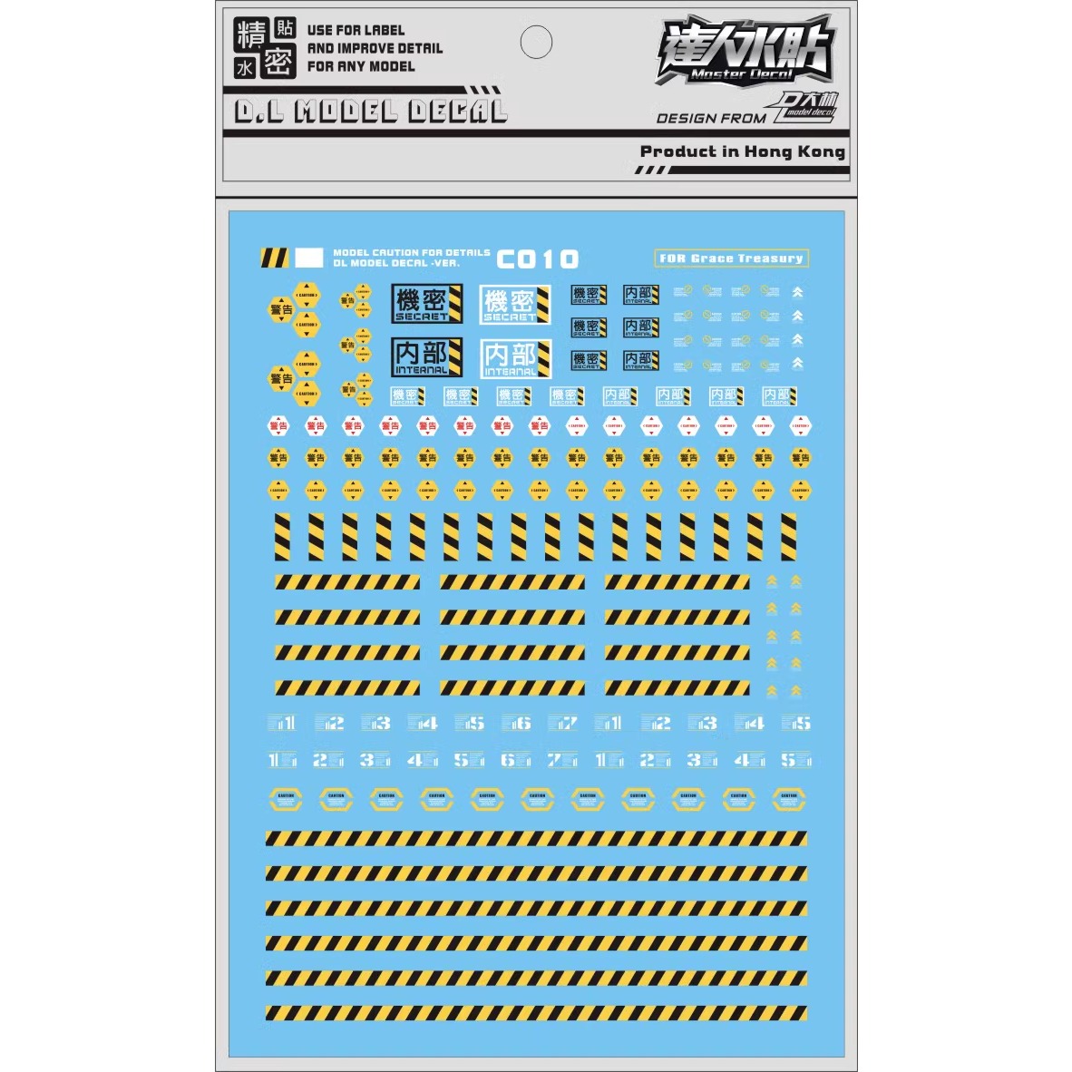 Master Decal C010 Fluorescent  - đánh giá và giá Bandai Gundam Hg